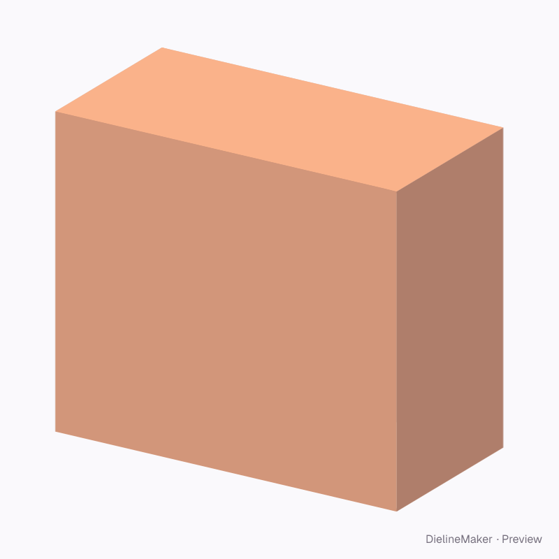 Two-cell tuck carton
