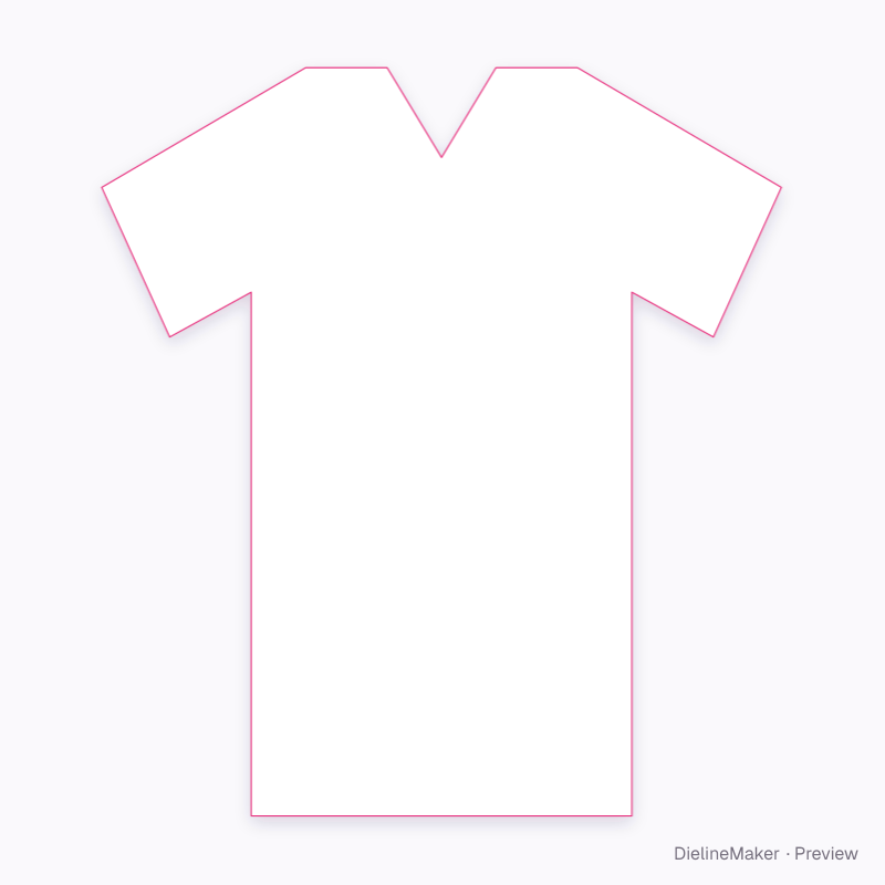 Sports jersey keychain artwork area