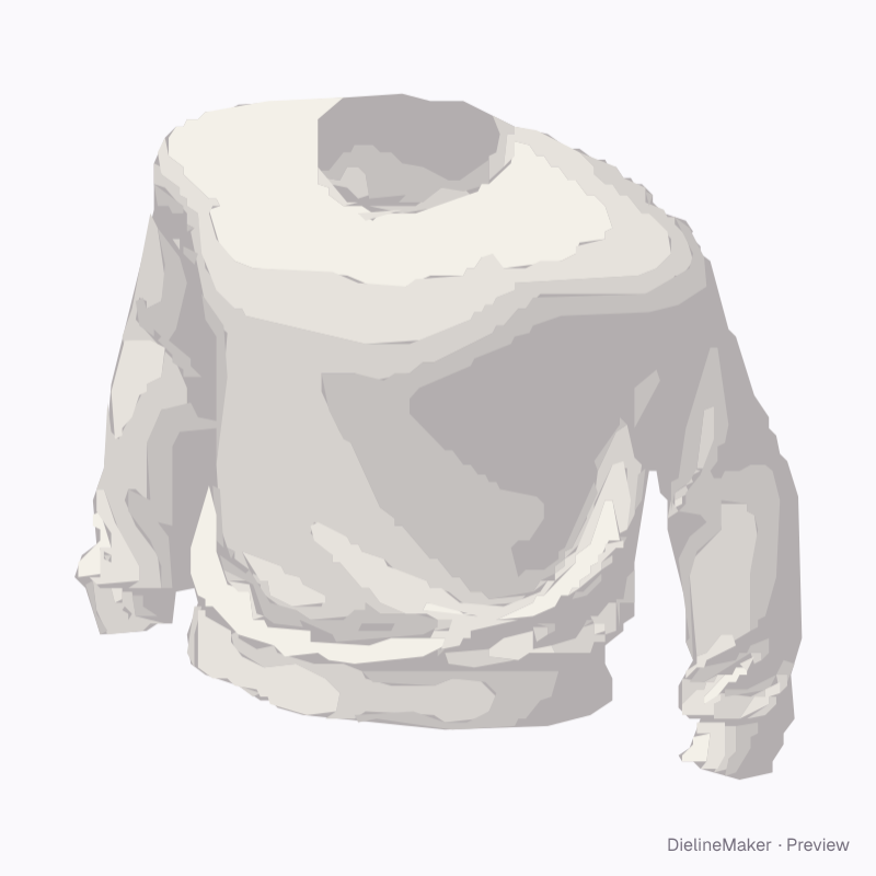 Junior knit sweater