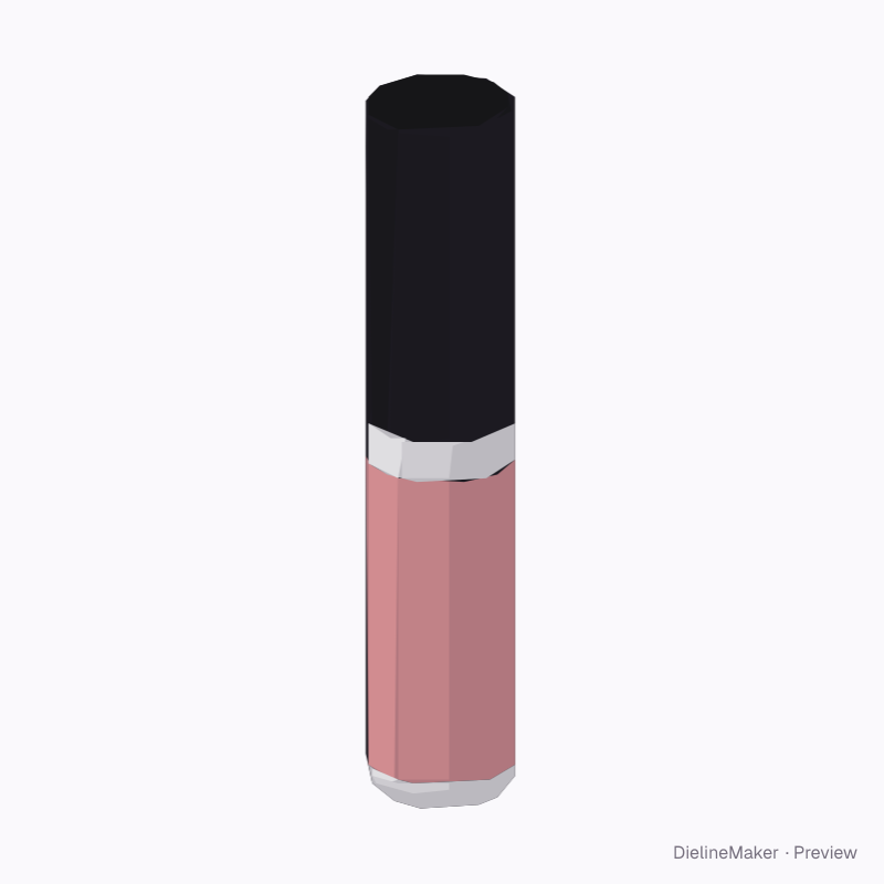 Mini lip-gloss tube