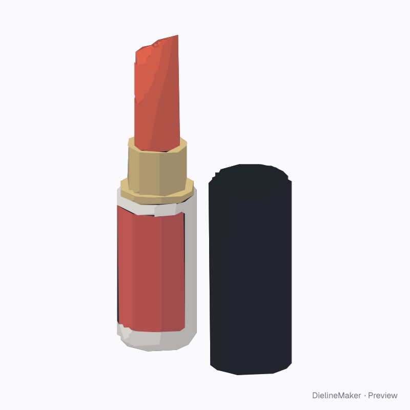 Twist-up lipstick
