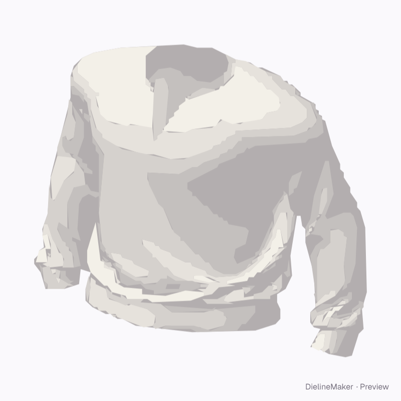 Long-sleeve V-neck T-shirt