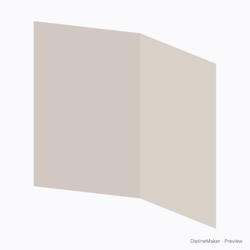 Novella 5 × 8 in open magazine