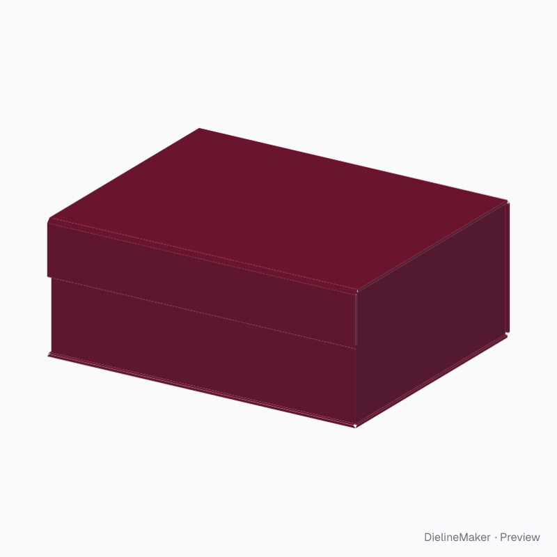 Bath ritual presentation box — Magnetic book box