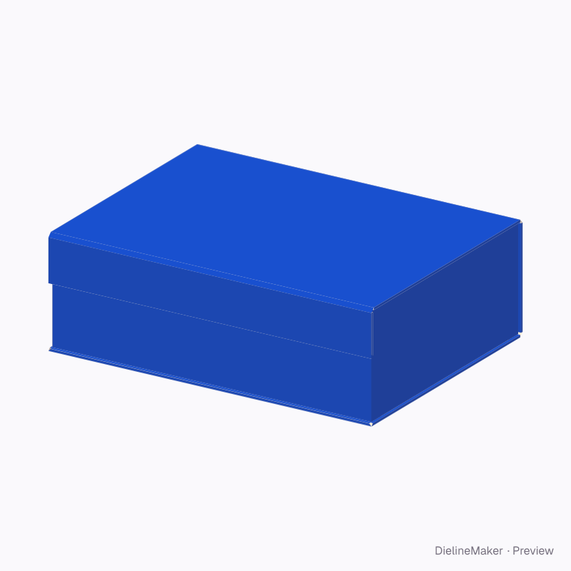 Coffee tasting presentation box — Magnetic book box