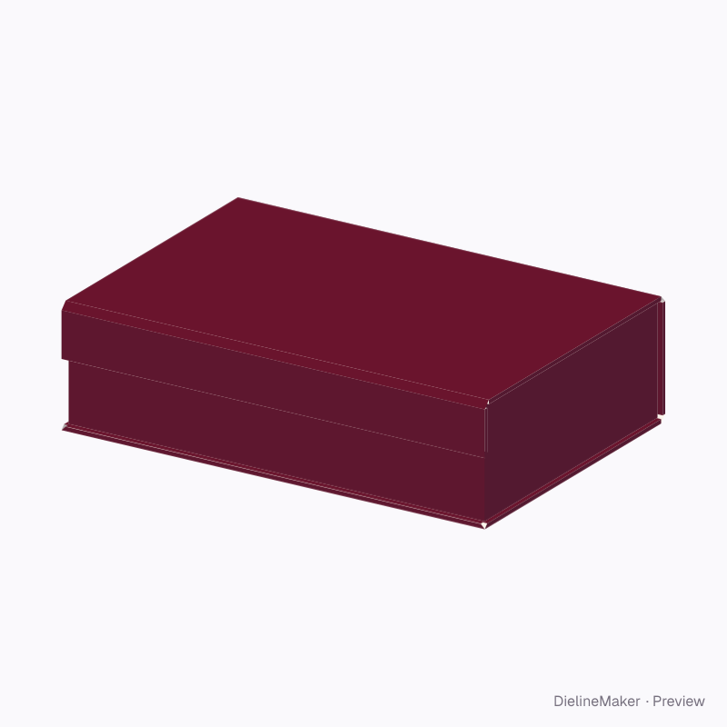 Scent discovery presentation box — Magnetic book box