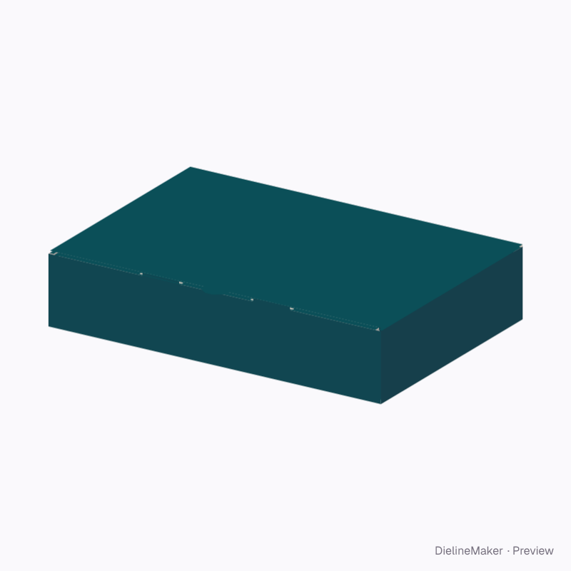 Tea tasting mailer — Front-lock mailer