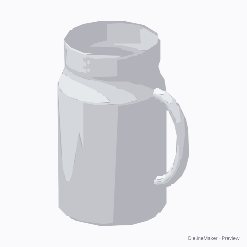 Open Mason jug with tea
