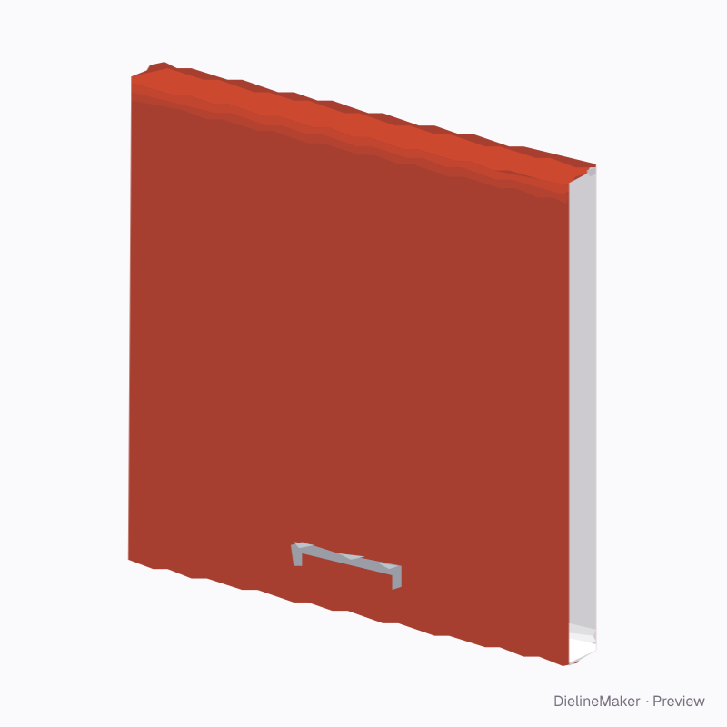 Folded matchbook
