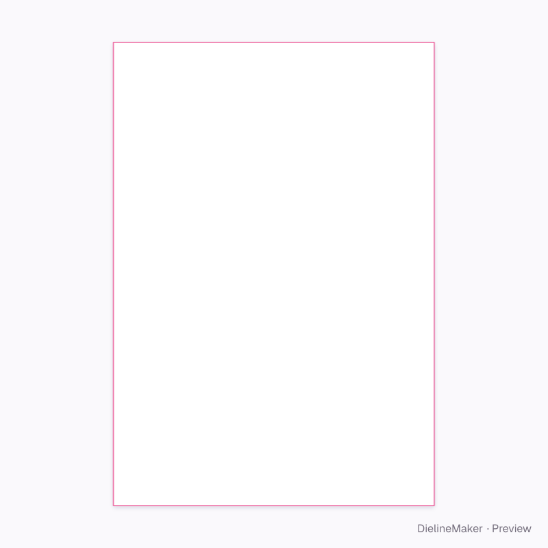 Flat dieline preview