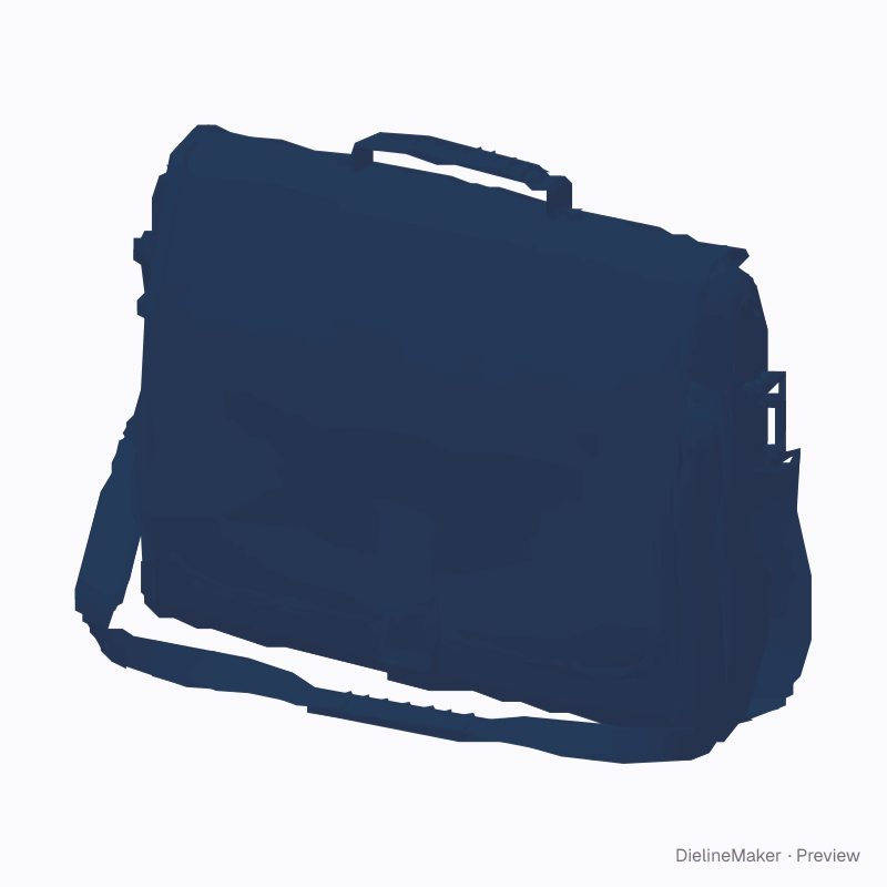 Buckled flap messenger