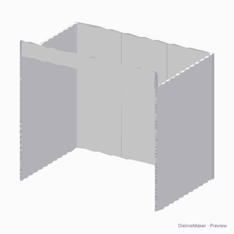Shell scheme booth 3 x 2 m