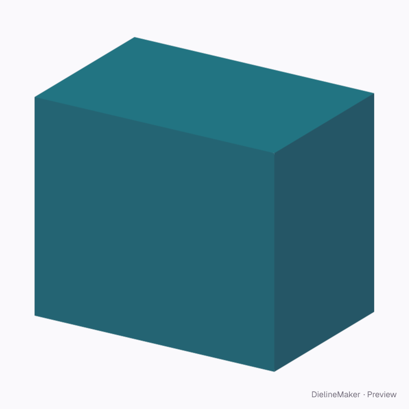Six-sheet joined paper box
