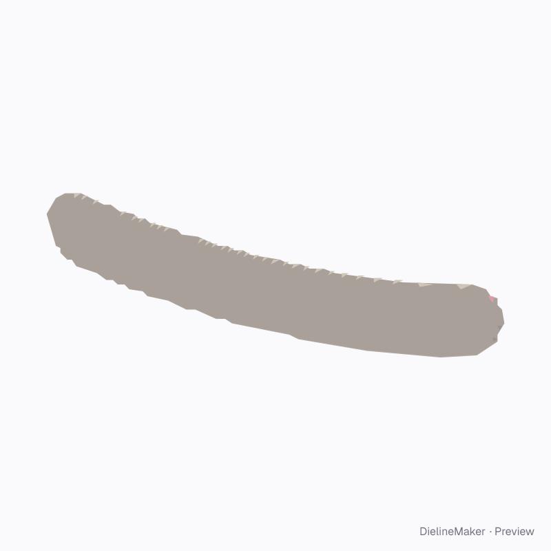 Banana nail file