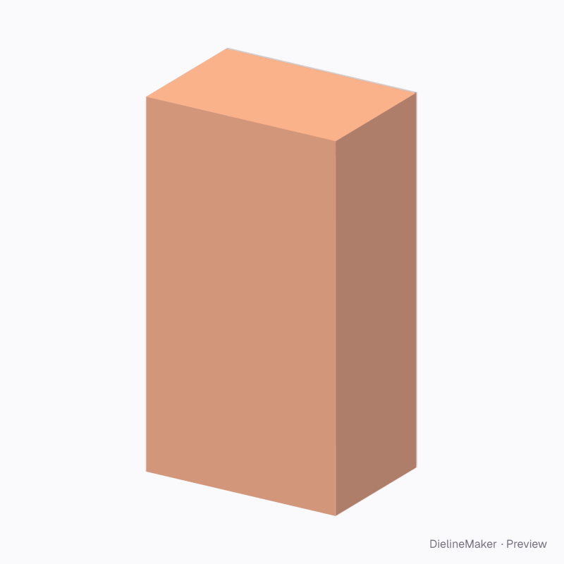 Wide fragrance neck-lock carton — Bottle neck-lock carton