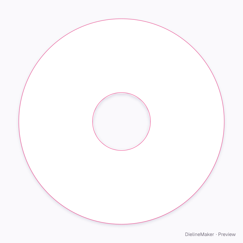 80 mm mini disc artwork area