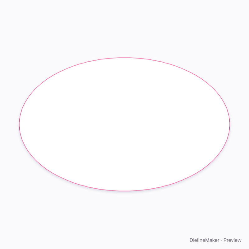 Oval spread tub 250 g artwork area