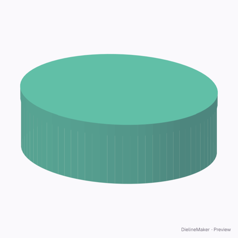 Shaped celebration box — Oval gift box