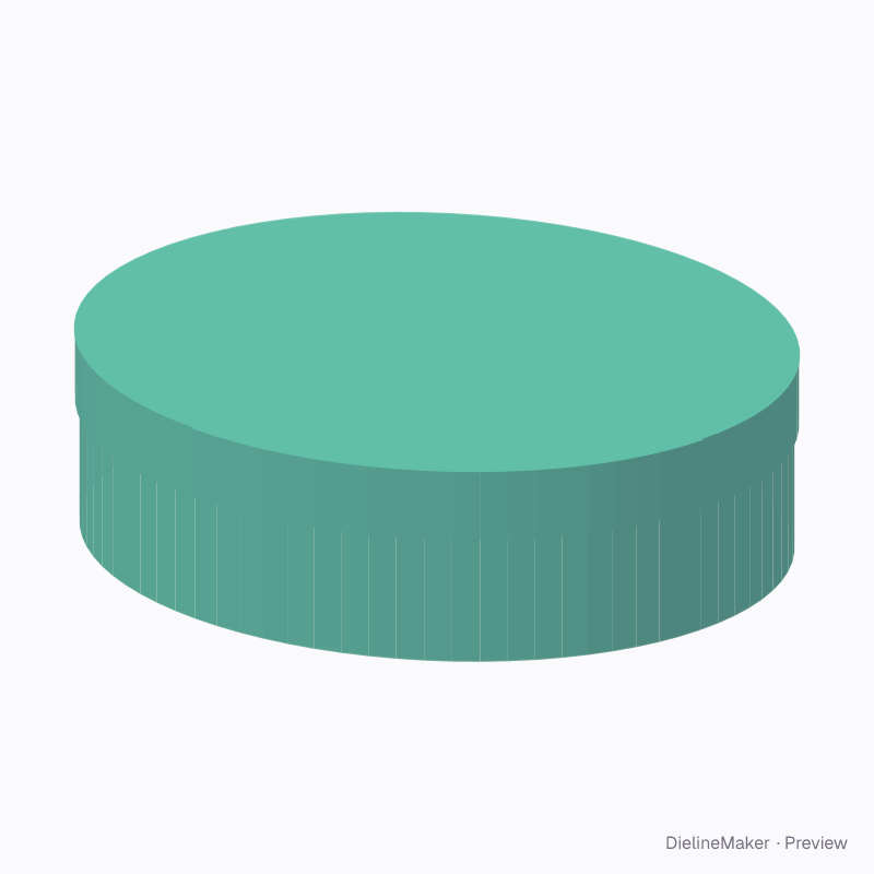 Shaped confectionery box — Oval gift box