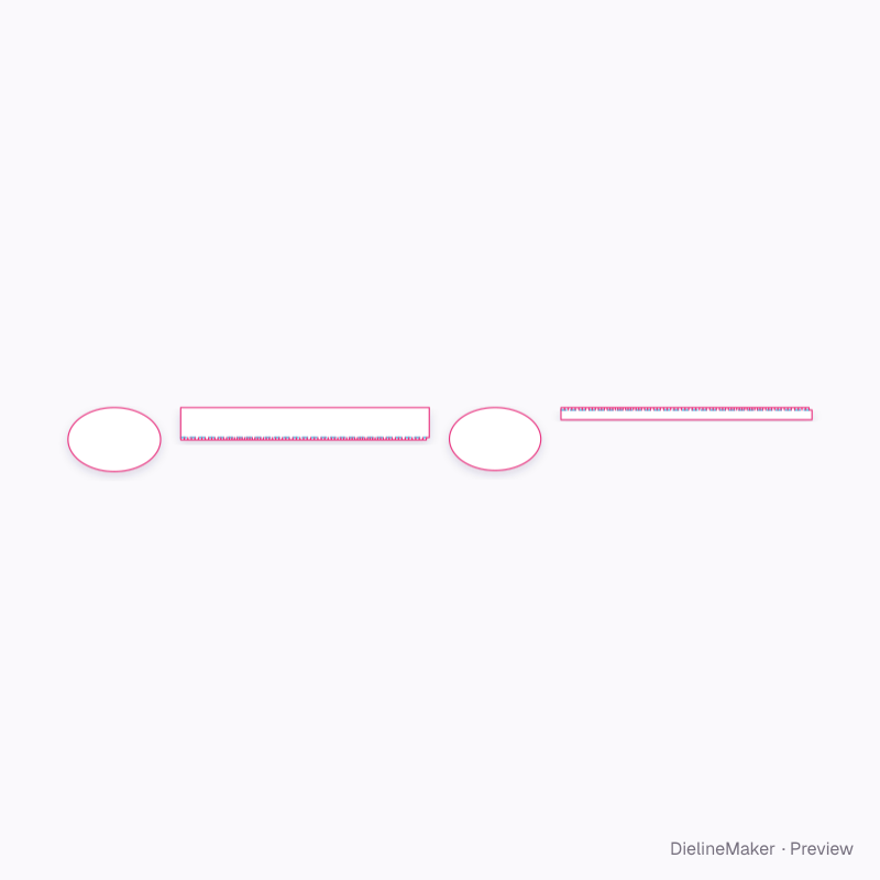 Flat dieline preview