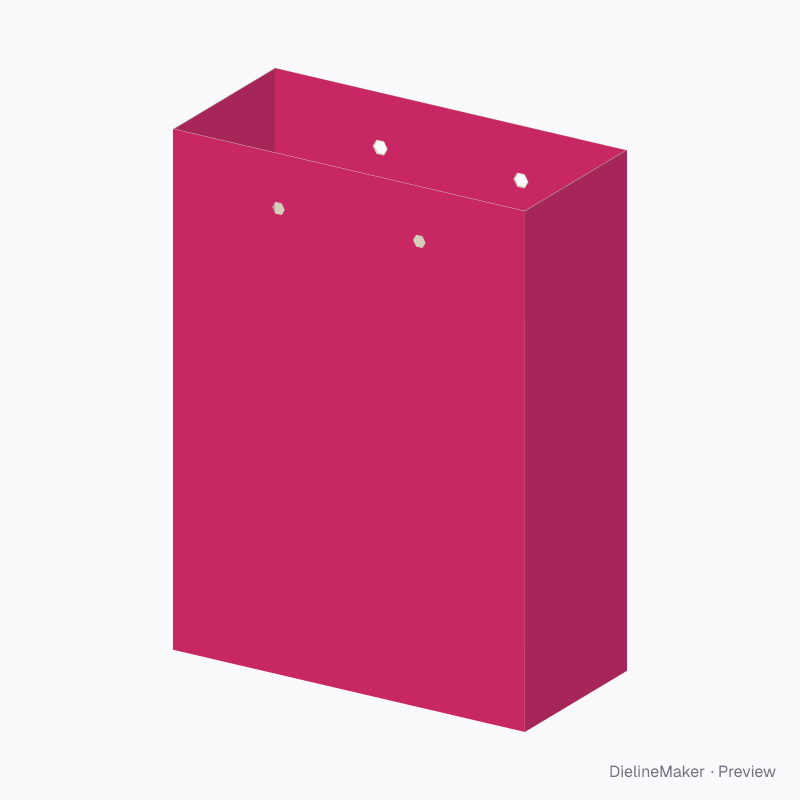 Small gift shopping bag