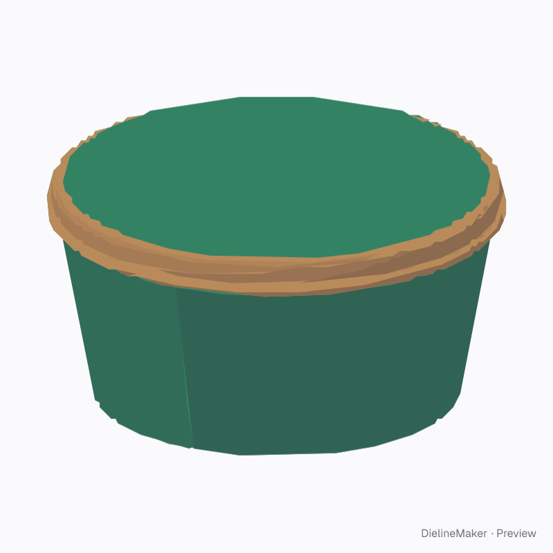 Kraft salad bowl 750 ml