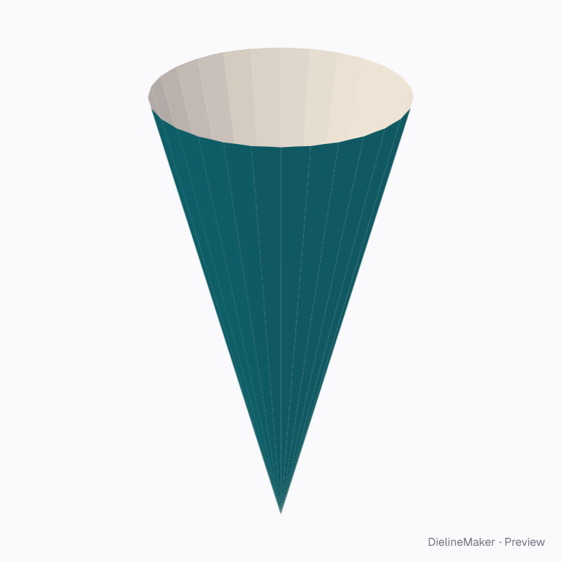 Mini snack cone — Paper cone