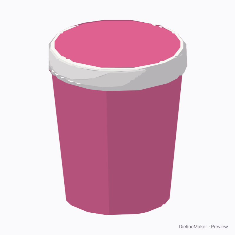 Ice cream pint 473 ml