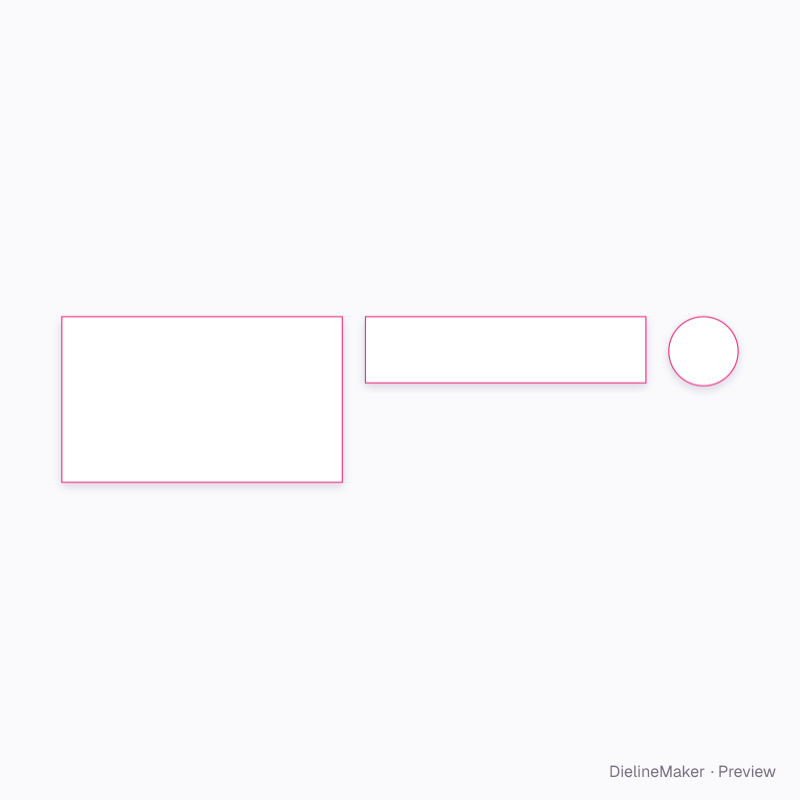 Slim lip-care paper tube artwork area