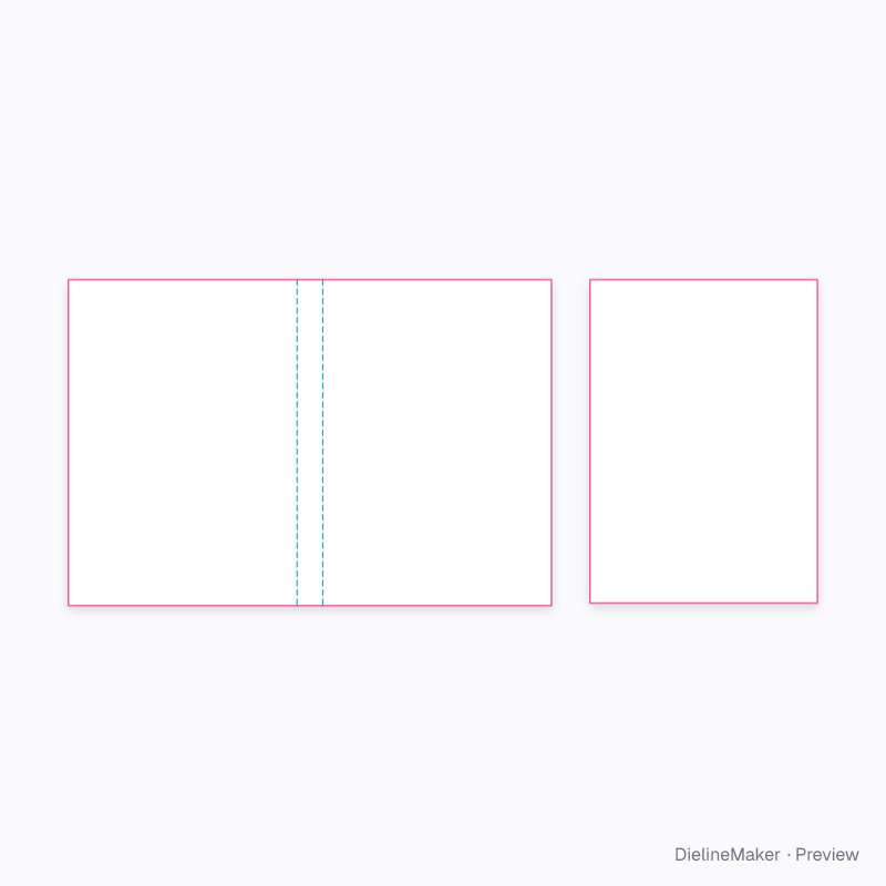 Crown 7 × 10 in paperback book artwork area