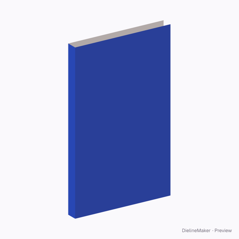 Pocket 108 × 175 mm paperback book
