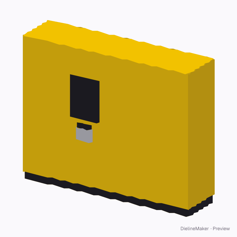 Parcel pickup locker