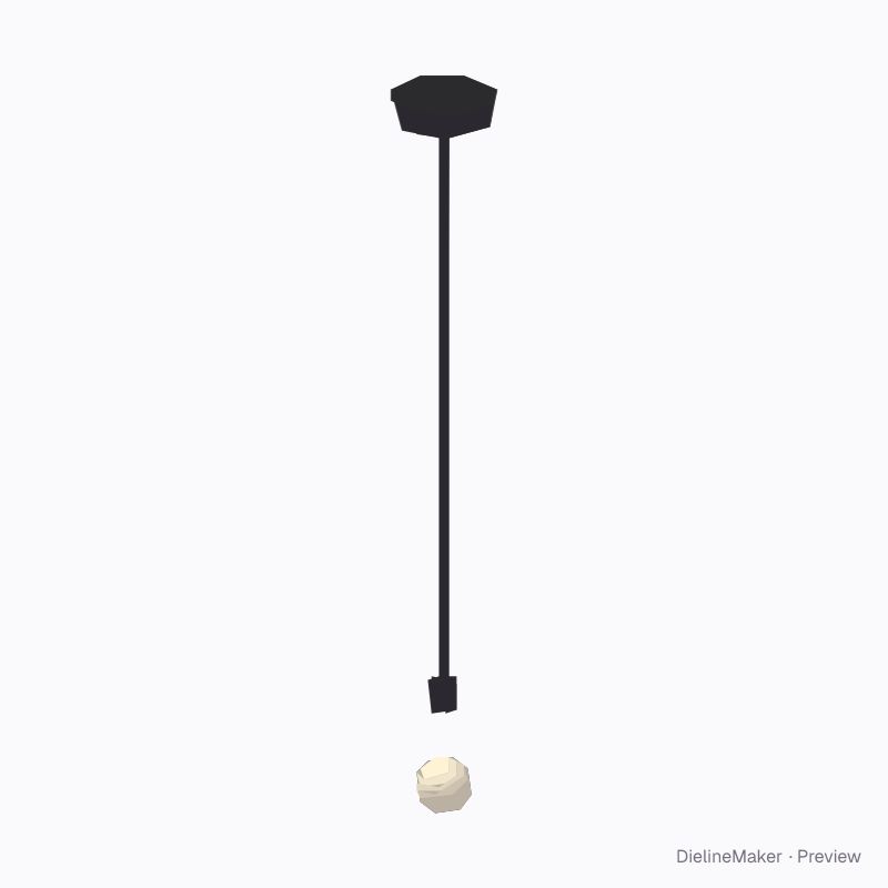 Bell cap pendant