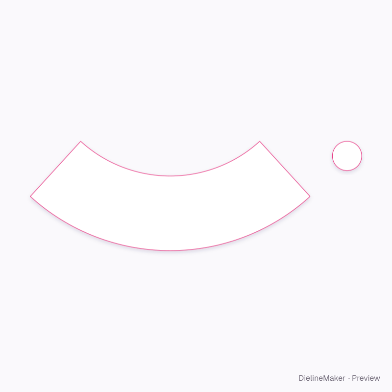 Tapered boudoir pendant artwork area