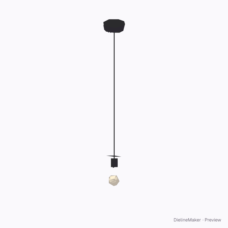 Drum shade pendant 20 x 18 cm