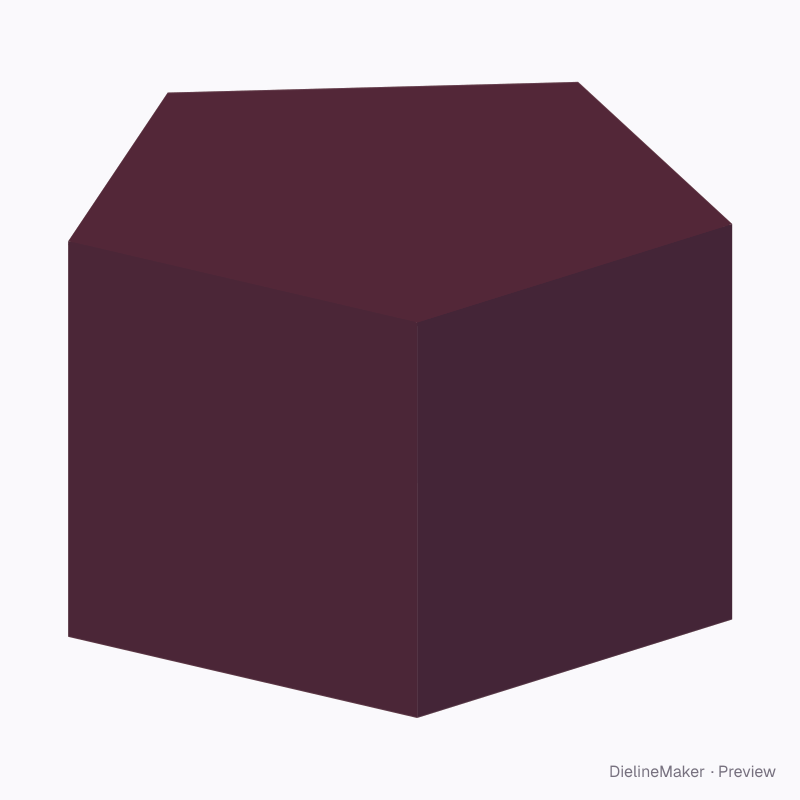 Pentagon favour box