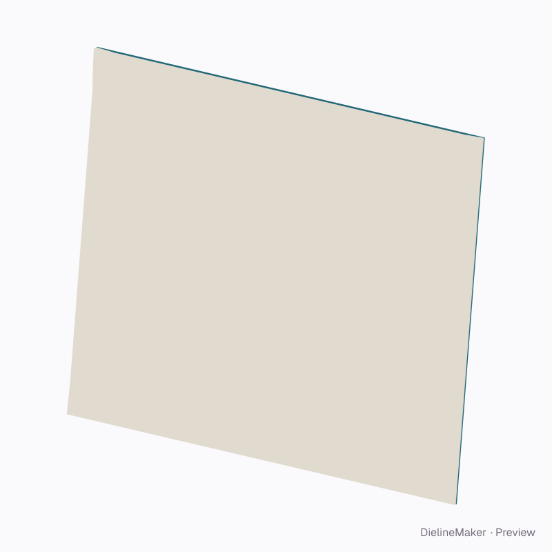 Oval gift card wallet
