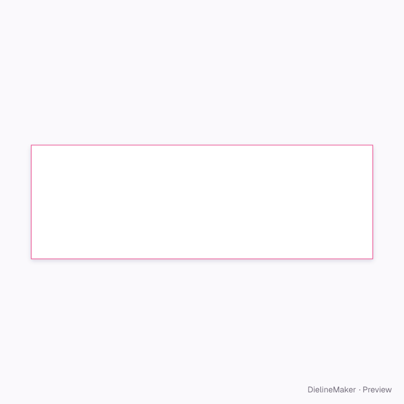 Flat dieline preview
