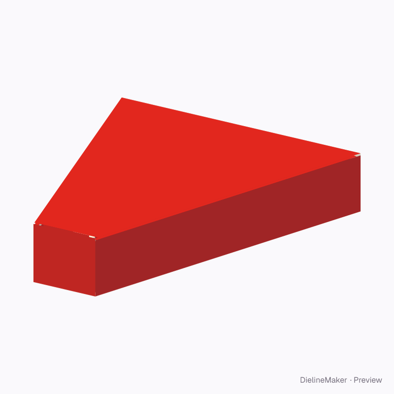 Pizza slice box