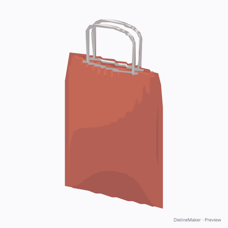 Small plastic drawstring bag