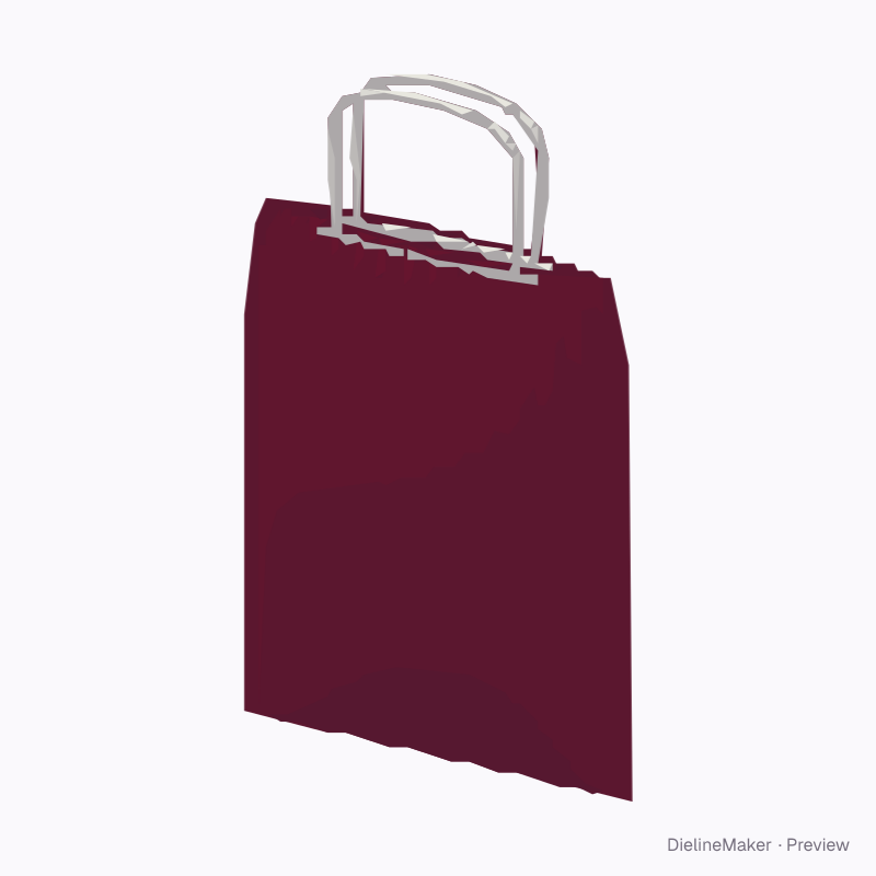 Small drawstring gift bag