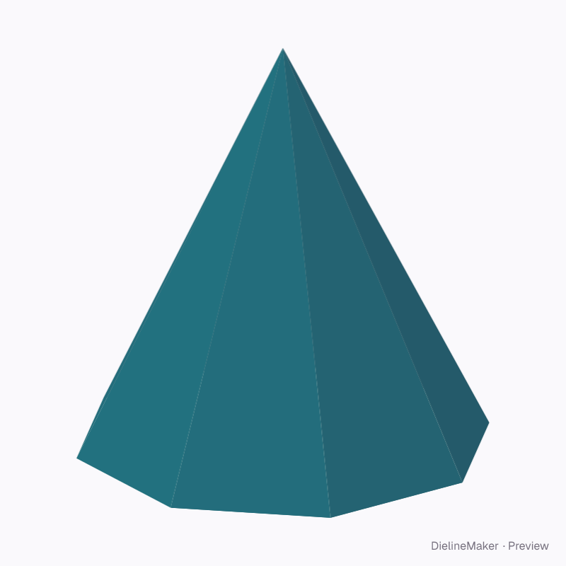 8-sided pyramid