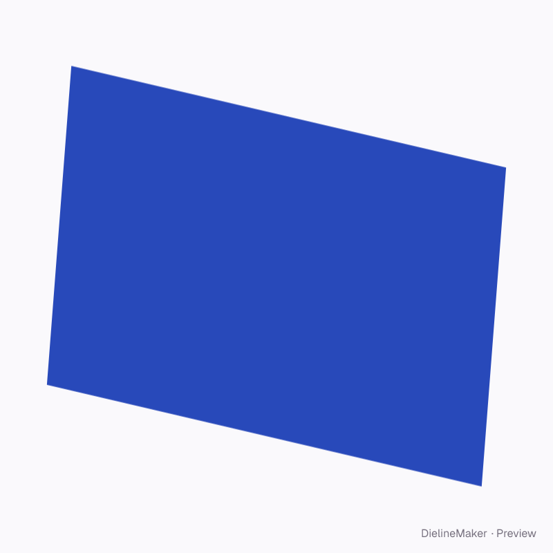 5.5 × 8.5 in oversize postcard