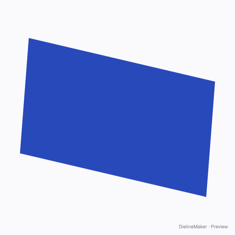 6 × 11 in direct mail postcard