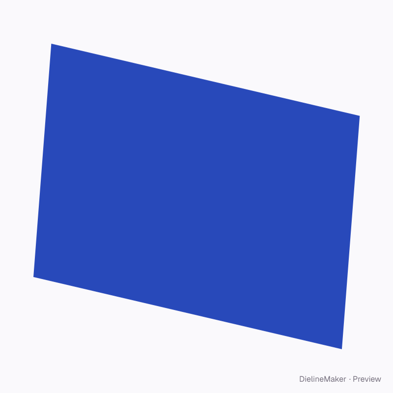 6 × 9 in direct mail postcard