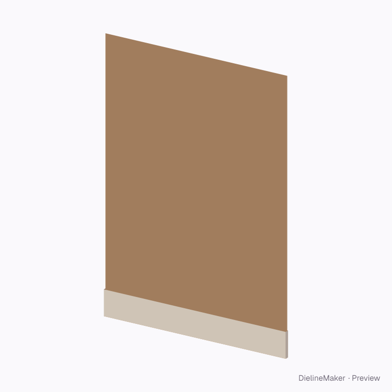 A5 poster holder with pocket