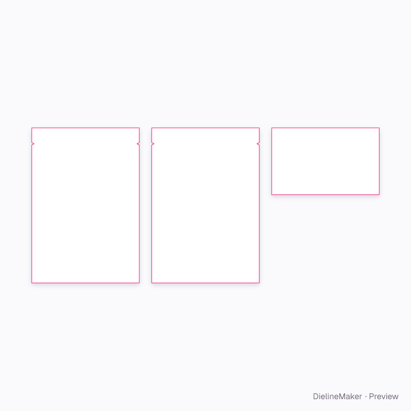 Snack nuts pouch flat dieline
