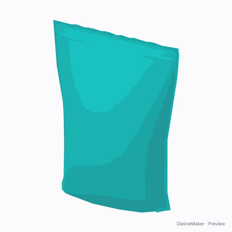 Large pet food pouch