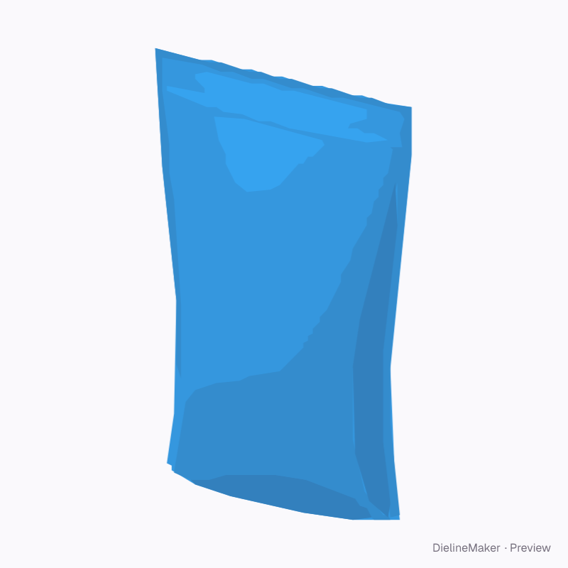 Protein powder pouch