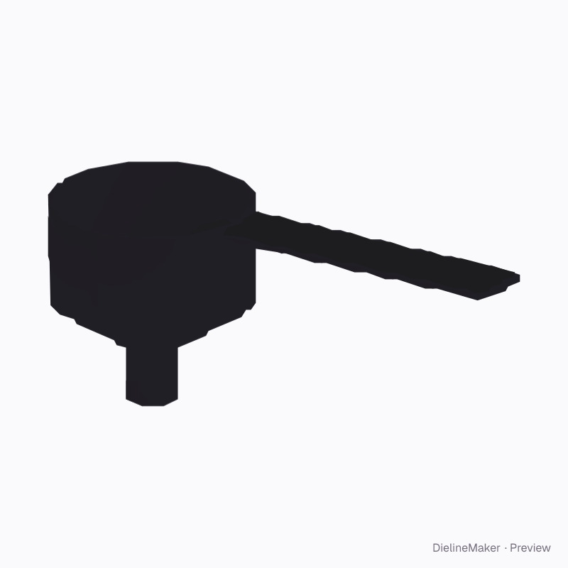 Scoop with funnel